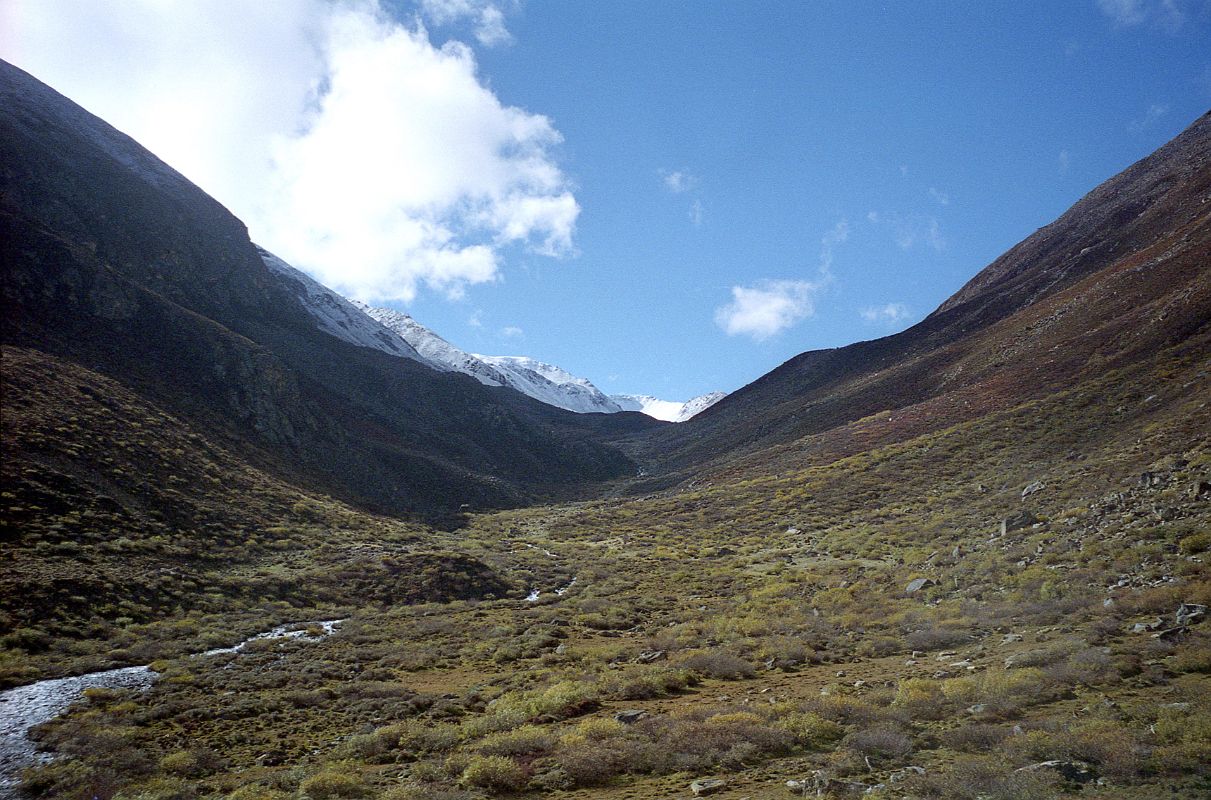 09 The Trail Ahead Between Dhampu And Camp Below Shao La  Tibet